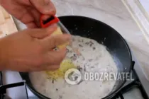 Паста с морепродуктами и сыром - Шаг 6 Паста с морепродуктами и сыром - Шаг 6