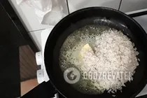Ризотто с белыми грибами - Шаг 2 Ризотто с белыми грибами - Шаг 2