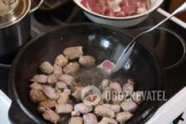 Спагетти с мясом - Шаг 1 Спагетти с мясом - Шаг 1
