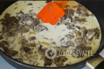 Спагеті з грибами - Крок 6 Спагеті з грибами - Крок 6