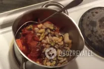 Паста с морепродуктами в томатном соусе - Шаг 5 Паста с морепродуктами в томатном соусе - Шаг 5