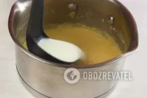"Празький" торт зі згущеним молоком - Крок 6 "Празький" торт зі згущеним молоком - Крок 6