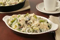 Різотто з куркою та грибами - Крок 13 Різотто з куркою та грибами - Крок 13