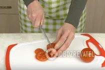 Бутерброды со шпротами - Шаг 4 Бутерброды со шпротами - Шаг 4
