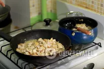 Різотто з куркою та грибами - Крок 9 Різотто з куркою та грибами - Крок 9
