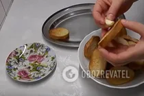 Бутерброды с печенью трески - Шаг 2 Бутерброды с печенью трески - Шаг 2
