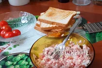 Бутерброди з тунцем - Крок 4 Бутерброди з тунцем - Крок 4