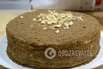 Торт "Спартак" с заварным кремом - Шаг 9 Торт "Спартак" с заварным кремом - Шаг 9