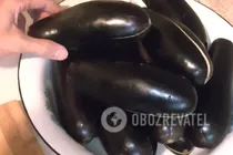Квашені баклажани з часником - Крок 1 Квашені баклажани з часником - Крок 1