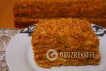 Медовик без масла - Шаг 18 Медовик без масла - Шаг 18
