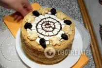 Медовик с черносливом - Шаг 24 Медовик с черносливом - Шаг 24