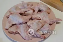 Крильця з картоплею в духовці - Крок 3 Крильця з картоплею в духовці - Крок 3