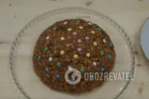 Торт "Муравейник" с орехами - Шаг 8 Торт "Муравейник" с орехами - Шаг 8