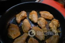 Куриные крылышки в меду - Шаг 6 Куриные крылышки в меду - Шаг 6