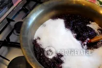 Джем из черной смородины - Шаг 3 Джем из черной смородины - Шаг 3
