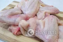 Куриные крылышки в меду - Шаг 1 Куриные крылышки в меду - Шаг 1