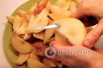 Цукаты из груш - Шаг 1 Цукаты из груш - Шаг 1
