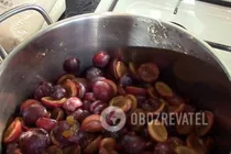 Варенье из слив - Шаг 1 Варенье из слив - Шаг 1