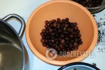 Джем из крыжовника - Шаг 1 Джем из крыжовника - Шаг 1