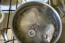 Гороховий суп с курицей - Шаг 1 Гороховий суп с курицей - Шаг 1