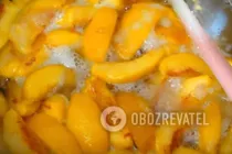 Варенье из персиков - Шаг 6 Варенье из персиков - Шаг 6