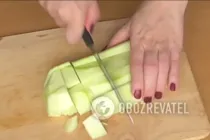 Кабачковая икра в мультиварке - Шаг 1 Кабачковая икра в мультиварке - Шаг 1
