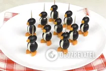 Канапе с оливками - Шаг 8 Канапе с оливками - Шаг 8