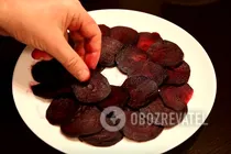 Карпаччо з буряка - Крок 5 Карпаччо з буряка - Крок 5