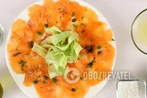Карпаччо из лосося - Шаг 4 Карпаччо из лосося - Шаг 4