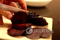 Карпаччо з буряка - Крок 4 Карпаччо з буряка - Крок 4