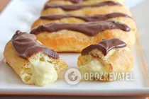 Заварной крем для эклеров - Шаг 7 Заварной крем для эклеров - Шаг 7