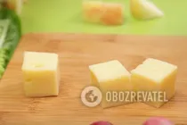 Канапе с сыром - Шаг 3 Канапе с сыром - Шаг 3