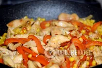Кесадилья с курицей - Шаг 10 Кесадилья с курицей - Шаг 10
