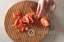 Кесадилья с ветчиной и сыром - Шаг 4 Кесадилья с ветчиной и сыром - Шаг 4