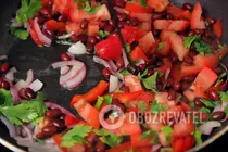 Кесадилья с овощами - Шаг 5 Кесадилья с овощами - Шаг 5