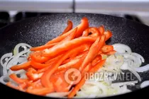 Кесадилья с курицей - Шаг 8 Кесадилья с курицей - Шаг 8