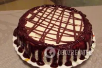 Торт-суфле с фруктами - Шаг 11 Торт-суфле с фруктами - Шаг 11