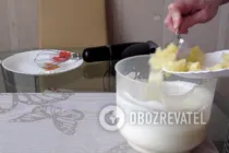 Торт-суфле с фруктами - Шаг 6 Торт-суфле с фруктами - Шаг 6