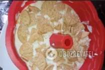 Торт-суфле без выпечки - Шаг 6 Торт-суфле без выпечки - Шаг 6