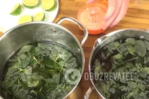 Базиликовый лимонад - Шаг 2 Базиликовый лимонад - Шаг 2