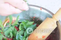 Клубничный мохито - Шаг 4 Клубничный мохито - Шаг 4