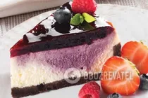 Черничный чизкейк - Шаг 13 Черничный чизкейк - Шаг 13