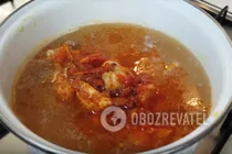 Гороховый суп с мясом - Шаг 11 Гороховый суп с мясом - Шаг 11