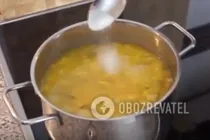 Гороховий суп з грибами - Крок 7 Гороховий суп з грибами - Крок 7