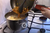Сырный суп с грибами - Шаг 7 Сырный суп с грибами - Шаг 7