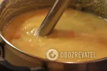 Гороховый суп-пюре - Шаг 9 Гороховый суп-пюре - Шаг 9