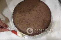 Торт "Птичье молоко" с манкой - Шаг 17 Торт "Птичье молоко" с манкой - Шаг 17