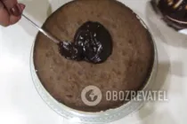Торт "Птичье молоко" с манкой - Шаг 20 Торт "Птичье молоко" с манкой - Шаг 20