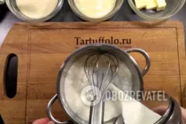 Торт "Пташине молоко" без випічки - Крок 2 Торт "Пташине молоко" без випічки - Крок 2