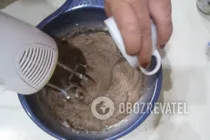 Торт "Птичье молоко" с манкой - Шаг 8 Торт "Птичье молоко" с манкой - Шаг 8